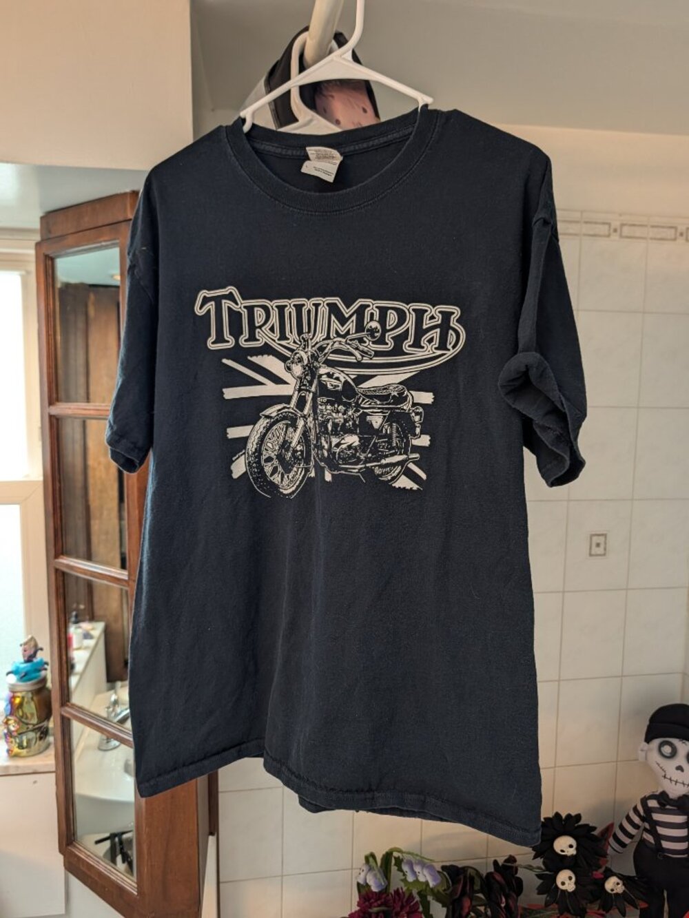 Triumph Brit Jam 2014 British Motorcycle Event T-Shirt Size Large